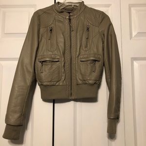 2BR Bebe Faux Leather Jacket